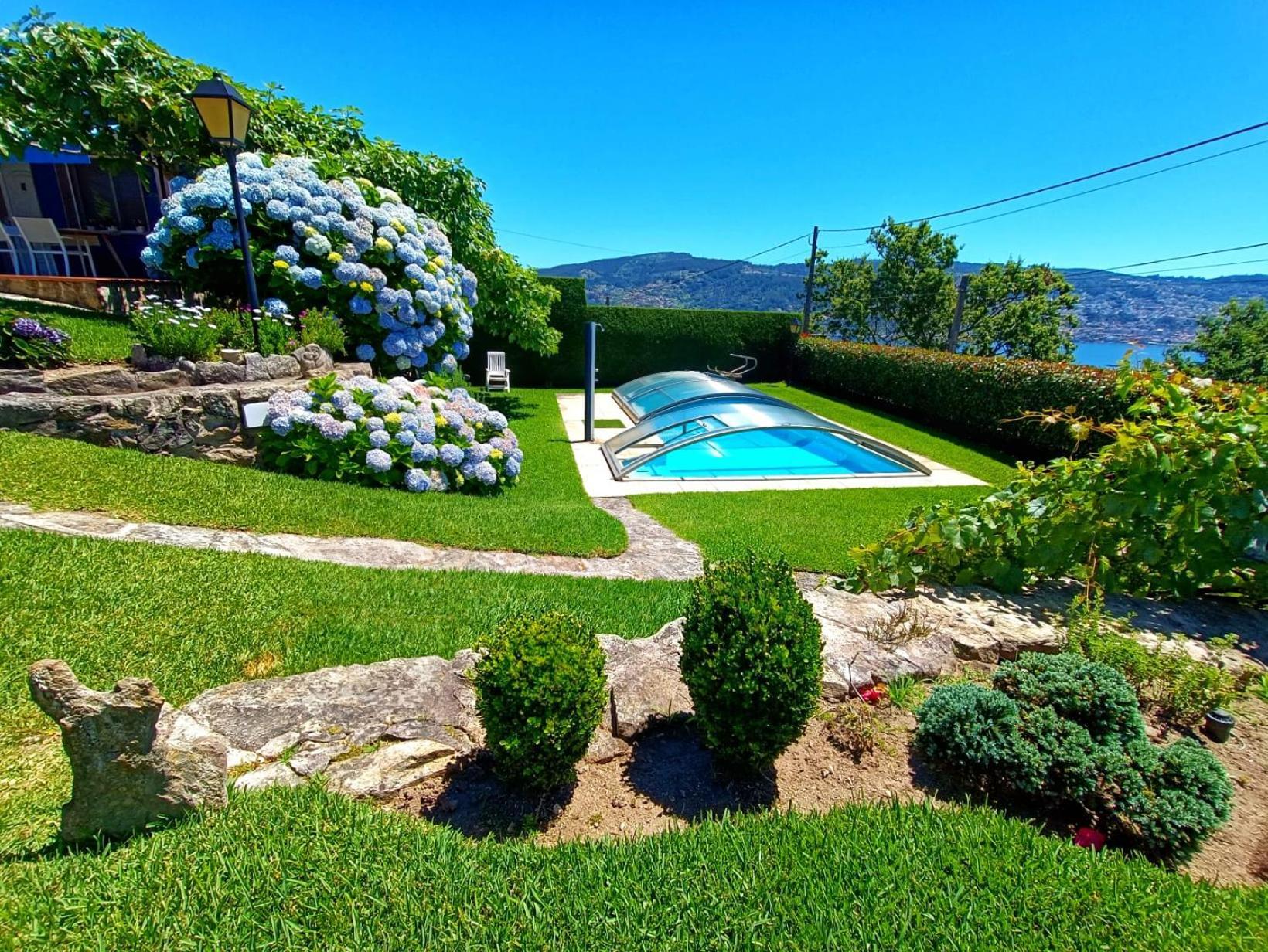 Remanso Azul Villa Moaña Exterior foto