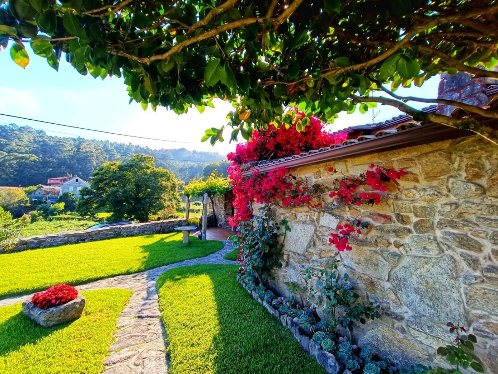Remanso Azul Villa Moaña Exterior foto